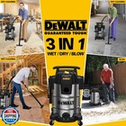 Dewalt Dxv08s 8 Gallon Wet dry Vacuum  4 Peak Hp Shop Vacuum  Stainless Steel