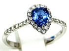 Blue Sapphire Ring 14k White Gold Natural Heirloom Made In Usa 20yrs On Ebay