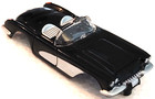 1959 Chevrolet Corvette Black Jl Tjet Ho Slot Car Body For Aurora Autoworld Dash