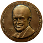 1971 Commemorating The Dwight D  Eisenhower Silver Dollar Bronze Medal