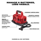 For Milwaukee 48-59-1806 M18 18v Six Pack Sequential Compact Size Charger