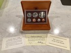 1975 Cook Islands 7 Coin Proof Set - Minted By Franklin Mint - Box   Coa - Nice