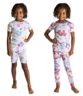 Lot Burts Bees Pajamas Girls 4t Organic Cotton Horses Dinosaurs Ice Cream Galaxy