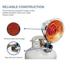 Infra-red Tank Top Propane Heater - Single Burner  15 000 Btu  Model  Fbdtp15