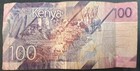 2019 Kenya 100 Shillings P53  Zz0180100 Replacement Note  