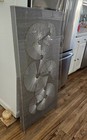 Mcm 1970s Geometric Abstract Wire String Art In Deep Lucite Shadowbox 47 x24 x3 