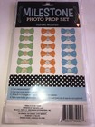Baby Boy Monthly Milestone Stickers Photo Prop 18 Pieces New Sealed
