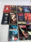 Vintage Horror Vhs Lot  13  Halloween Evil Dead Texas Chainsaw Scream Exorcist  