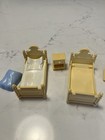 Playmobil Victorian Yellow Master Bedroom Set 5321 Mansion Dollhouse Furniture 