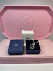 Mib Swarovski Crystal Christmas Ornament Rhodium Classic Holiday Santa 681336