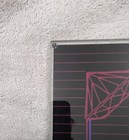 Igt Four Times Diamond Slot Machine Glass Panel Vintage Casino Part S2000