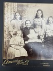 Antique Cabinet Card Family Portrait Dunedin New Zealand American Photo Co 1890s