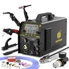 40a 6in1 Plasma Cutter  250a Hf-tig Spot Mig Cut Stick Aluminum Welding Machine