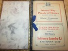 Antique Book Of Annual May Parade Of Horses Official Programme - 1929