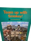 Smokey Bear    team Up With Smokey    Vintage Wildfire Prevention Poster U s  Forest