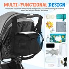  Stroller Storage Bag Baby Travel Organizer Pram Organiser Accessories