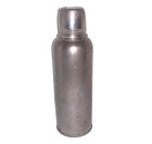 1908 Antique Caloris Thermos Vacuum Bottle Cork Top Vintage Rare Early American