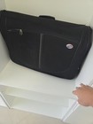 Black Hanging Garment Bag Suit Carrier W  Handle   Zipper Pockets