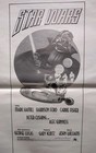 1978 Gore Graphics Star Wars Movie Ad 305 Poster J  wide  Type 6 5 78 20   x13   