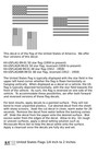 K4 All Scales Scale Decals 50 Star United States Us Flags Red White And Blue