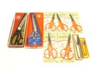 Sewing Scissors Pinking Shears Multi-purpose Scissors Nigiri Shears Set Of 9