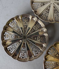 Set Of 4 Antique Roberts   Belk Ltd Solid Silver Candy Dishes On Pedestal Bases