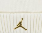 Air Jordan Unisex Winter Beanie  New White gold    see Pics For Adult Fit    
