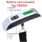 2 Pack-luggage Scale 110lb 50kg Portable Travel Lcd Digital Hanging Weight