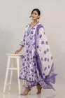 Women Designer Tunic Kurta Pant Dupatta Set Bollywood Rayon Kurti Salwar Suit