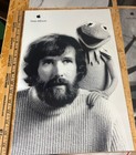 Vtg 80s 4 Poster Lot Set Apple Think Different Educator Computer Ads Steve Jobs