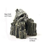 Aquarium Skull Cave Fish Tank Ornament Decoration Artificial Resin Mountain R 