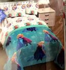 Girls Disney Frozen Twin Sheet Set 3 Piece New   