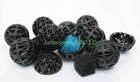 300 Pcs 1-inch Bio Ball Aquarium Fish Pond Filter Media Free Media Bag