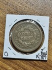 1848 Braided Hair Large Cent Nice Vg Very Good U s  1c Type Coin  raw14789 