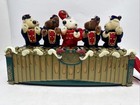 Vintage Mr Christmas Santa s Marching Band Teddy Bears  35 Musical Songs 1995