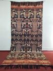 Vintage Fantastic Indonesian Sumba Ikat Hand Woven Traditional Item1398