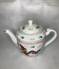 Vintage Chinese Porcelain Teapot - Dragon Design 