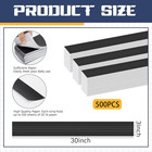 500 Pack Blueprint Binding Strips 3 X 30 Inch Paper Binding Strips Black Plans