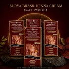 Surya Brasil Henna Cream Hair Color Black 2 37 Fl Oz 70ml - Pack Of 4