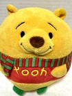 Ty Beanie Ballz Disney Winnie The Pooh 5  Plush Bean Bag Stuffed Ball Doll Toy