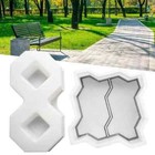 Cement Brick Concrete Pavement Mold Diy Path Paving Road Mould For Garden Tools