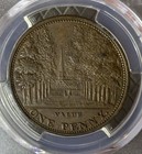 1812 Breat Britain Token 1 Penny John Bishop   Co Pcgs Au58