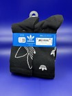 Adidas Youth Socks For 5-7  6 Pairs   Black  Grey And White