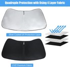 For Toyota Tacoma Windshield Sun Shade 2026 2025 2024-2016  Car Window Sunshade