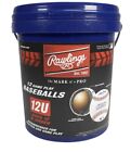 New 12u Official League Youth Practice Baseball Bucket  12 Count