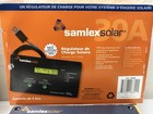 New Samlex Solar Scc-30ab Charge Controller 12 24v  30 Amps W  Lcd Display  sh9 