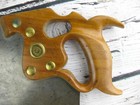 Disston   Sons D8 28  Rip Saw Thumbhole 5 Tpi