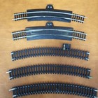 Mixed Lot Of 40 Scale Gauge Bach- Mann Curved Model Train Tracks Silver Rails