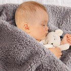 Plush Baby Blanket For Boys Girls   Fleece Baby Blanket Super Soft Warm 33x43 