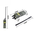 Tactical Radio Case Antenna Walkie Package Talkie